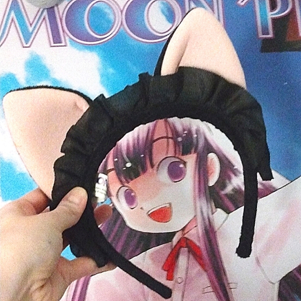 Moon phase tsukuyomi hazuki neko Mimi mode cat ear cosplay costume lolita kawaii